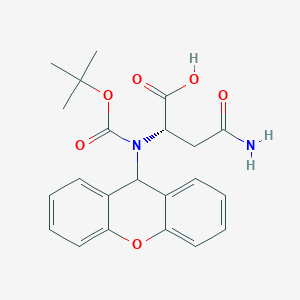 N2-(tert-Butoxycarbonyl)-N2-(9H-xanthen-9-yl)-L-asparagine