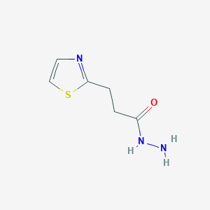 3-(Thiazol-2-yl)propanehydrazide