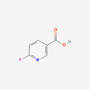molecular formula C6H4FNO2 B1295920 6-Fluoronicotinic acid CAS No. 403-45-2