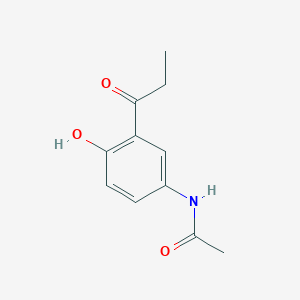 N-(4-Hydroxy-3-propionylphenyl)acetamide