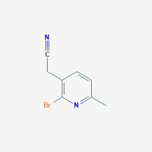 2-(2-Bromo-6-methylpyridin-3-yl)acetonitrile