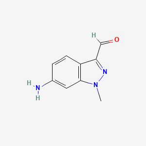 6-Amino-1-methyl-1H-indazole-3-carbaldehyde