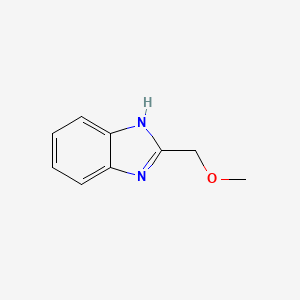 molecular formula C9H10N2O B1295923 2-(methoxymethyl)-1H-benzimidazole CAS No. 7146-97-6