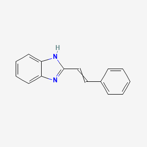 molecular formula C15H12N2 B1295925 2-(2-Phenylethenyl)-1h-benzimidazole 