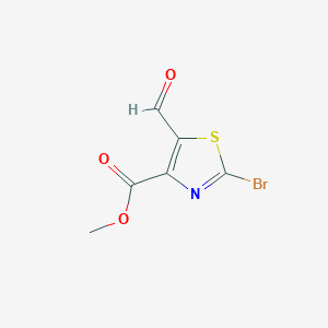 Methyl 2-bromo-5-formylthiazole-4-carboxylate