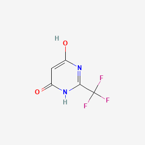 molecular formula C5H3F3N2O2 B1295931 2-(三氟甲基)嘧啶-4,6-二醇 CAS No. 672-47-9