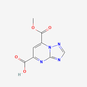 7-(Methoxycarbonyl)-[1,2,4]triazolo[1,5-a]pyrimidine-5-carboxylic acid