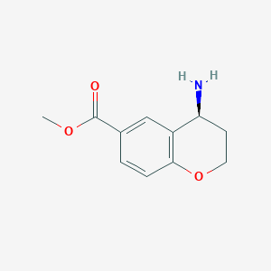 Methyl (s)-4-aminochromane-6-carboxylate hydrochloride