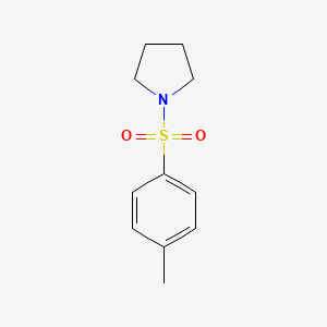 molecular formula C11H15NO2S B1295941 1-[(4-Methylphenyl)sulfonyl]pyrrolidine CAS No. 6435-78-5
