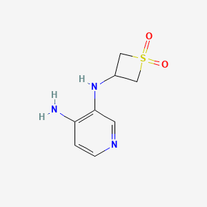 3-((4-Aminopyridin-3-yl)amino)thietane 1,1-dioxide