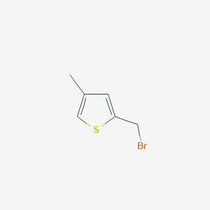 molecular formula C6H7BrS B12959454 2-(Bromomethyl)-4-methylthiophene 