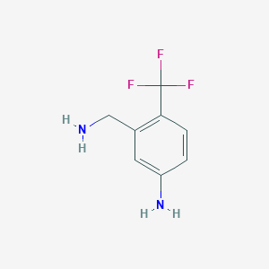 3-(Aminomethyl)-4-(trifluoromethyl)aniline