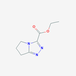 ethyl 6,7-dihydro-5H-pyrrolo[2,1-c][1,2,4]triazole-3-carboxylate