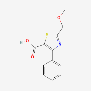 2-(Methoxymethyl)-4-phenylthiazole-5-carboxylic acid