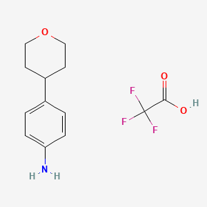 4-(Tetrahydro-2H-pyran-4-yl)aniline 2,2,2-trifluoroacetate