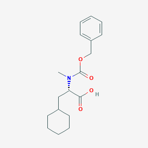 (S)-2-(((Benzyloxy)carbonyl)(methyl)amino)-3-cyclohexylpropanoic acid