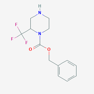 Benzyl 2-(trifluoromethyl)piperazine-1-carboxylate