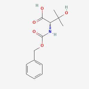 Cbz-(s)-2-amino-3-hydroxy-3-methylbutanoic acid