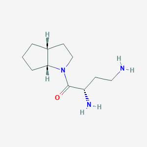 (S)-2,4-diamino-1-((3aR,6aR)-hexahydrocyclopenta[b]pyrrol-1(2H)-yl)butan-1-one