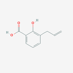 molecular formula C10H10O3 B1295969 2-Hydroxy-3-(prop-2-en-1-yl)benzoic acid CAS No. 42729-96-4