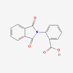 molecular formula C15H9NO4 B1295974 N-(2-羧基苯基)邻苯二甲酰亚胺 CAS No. 41513-78-4