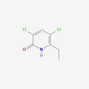 3,5-Dichloro-6-ethylpyridin-2(1H)-one