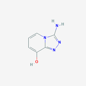 molecular formula C6H6N4O B12959747 3-Amino-[1,2,4]triazolo[4,3-a]pyridin-8-ol 