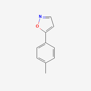 B1295977 5-(4-Methylphenyl)isoxazole CAS No. 7064-35-9