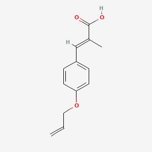 (E)-3-(4-(Allyloxy)phenyl)-2-methylacrylic acid