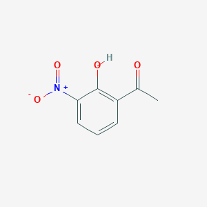 molecular formula C8H7NO4 B1295978 1-(2-Hydroxy-3-nitrophenyl)ethanone CAS No. 28177-69-7