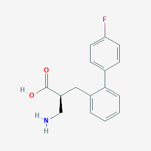 (S)-3-Amino-2-((4'-fluoro-[1,1'-biphenyl]-2-yl)methyl)propanoic acid