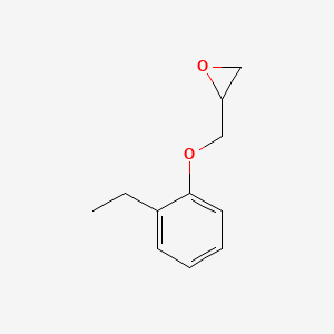 molecular formula C11H14O2 B1295982 2-[(2-乙基苯氧基)甲基]环氧乙烷 CAS No. 15620-78-7