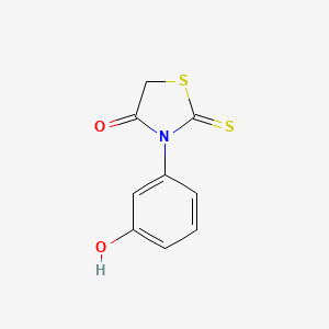 B1295992 Rhodanine, 3-(m-hydroxyphenyl)- CAS No. 23517-76-2