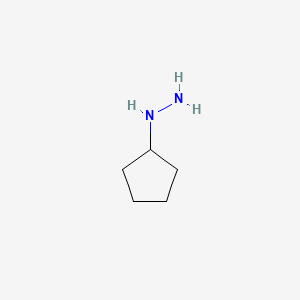molecular formula C5H12N2 B1295993 环戊基肼 CAS No. 30923-92-3