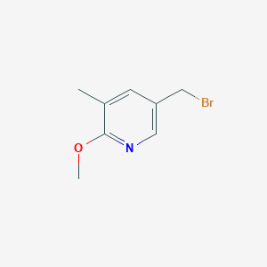 5-(Bromomethyl)-2-methoxy-3-methylpyridine