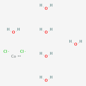 molecular formula Cl2CoH12O6 B012960 六水合氯化钴 CAS No. 7791-13-1