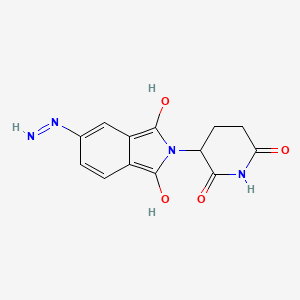 2-(2,6-Dioxopiperidin-3-yl)-5-hydrazinylisoindoline-1,3-dione