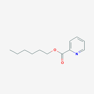 molecular formula C12H17NO2 B1296003 Hexyl pyridine-2-carboxylate CAS No. 5394-95-6