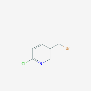 5-(Bromomethyl)-2-chloro-4-methylpyridine