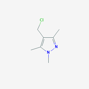 molecular formula C7H11ClN2 B12960117 4-(Chloromethyl)-1,3,5-trimethyl-1H-pyrazole 