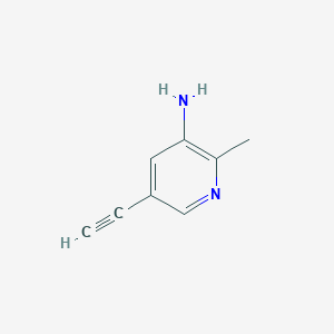 5-Ethynyl-2-methylpyridin-3-amine