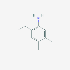 molecular formula C10H15N B12960211 2-Ethyl-4,5-dimethylaniline CAS No. 408309-36-4