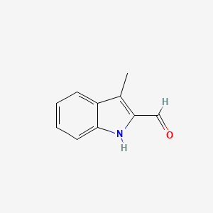 B1296034 3-Methyl-1H-indole-2-carbaldehyde CAS No. 5257-24-9