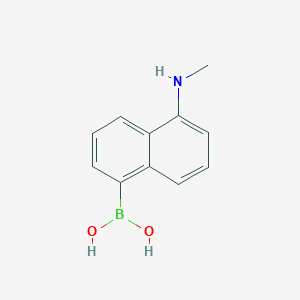 (5-(Methylamino)naphthalen-1-yl)boronic acid