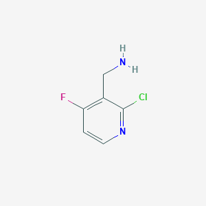 (2-Chloro-4-fluoropyridin-3-yl)methanamine