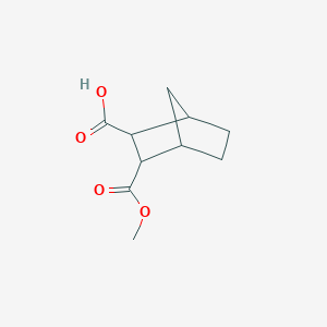 molecular formula C10H14O4 B1296039 3-(甲氧羰基)双环[2.2.1]庚烷-2-羧酸 CAS No. 76232-01-4