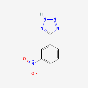 molecular formula C7H5N5O2 B1296040 5-(3-Nitrophenyl)-1h-tetrazole CAS No. 21871-44-3