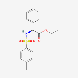 Ethyl (S)-2-((4-methylphenyl)sulfonamido)-2-phenylacetate