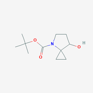 tert-Butyl 7-hydroxy-4-azaspiro[2.4]heptane-4-carboxylate