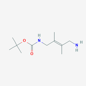 tert-Butyl (E)-(4-amino-2,3-dimethylbut-2-en-1-yl)carbamate